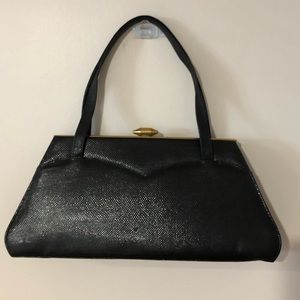 Vintage Black Waldybag Purse